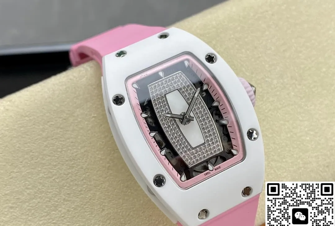 BBA Factory Richard Mille RM07-01 Pink strap 1:1 Best Edition Replica Watch