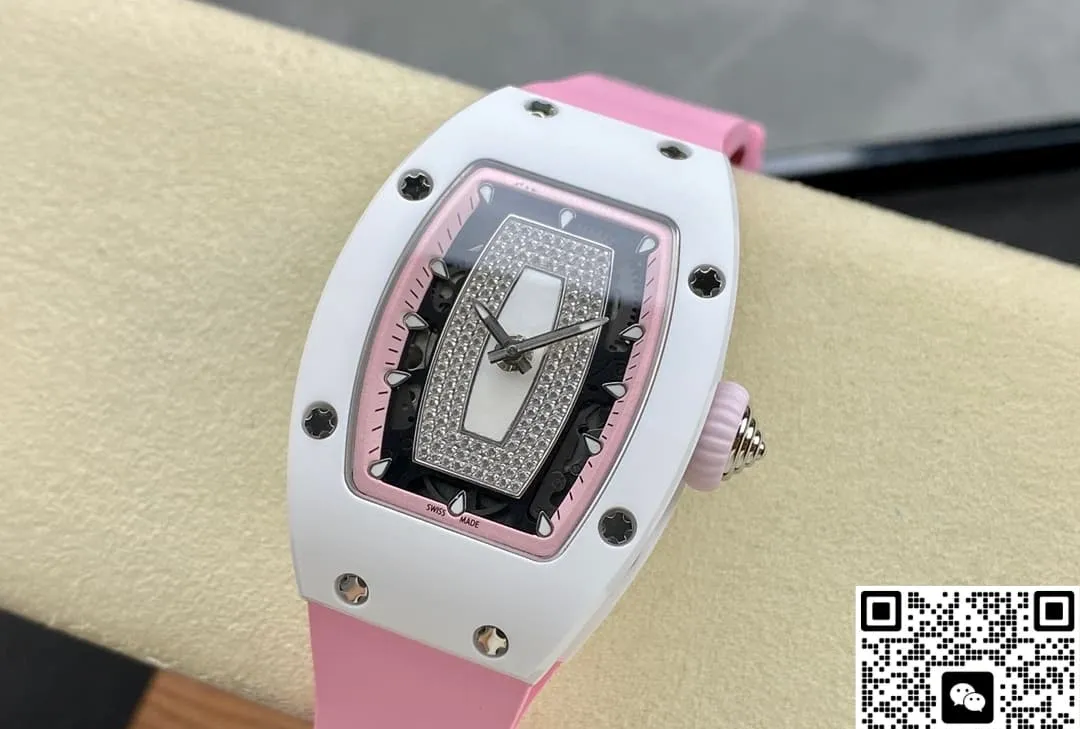 BBA Factory Richard Mille RM07-01 Pink strap 1:1 Best Edition Replica Watch