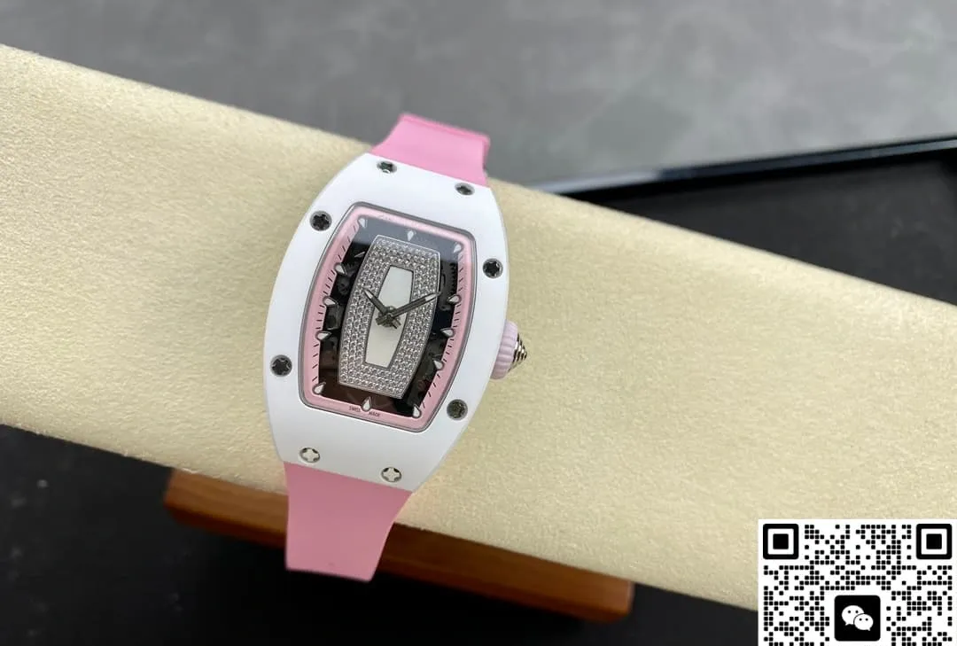 BBA Factory Richard Mille RM07-01 Pink strap 1:1 Best Edition Replica Watch