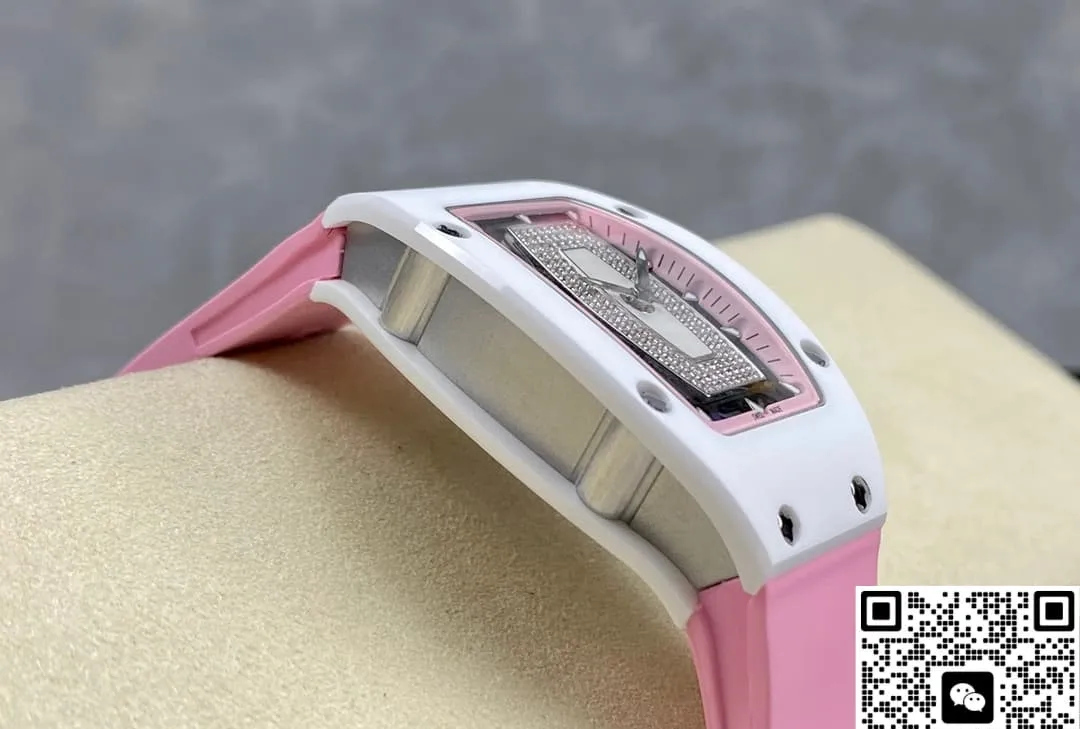 BBA Factory Richard Mille RM07-01 Pink strap 1:1 Best Edition Replica Watch