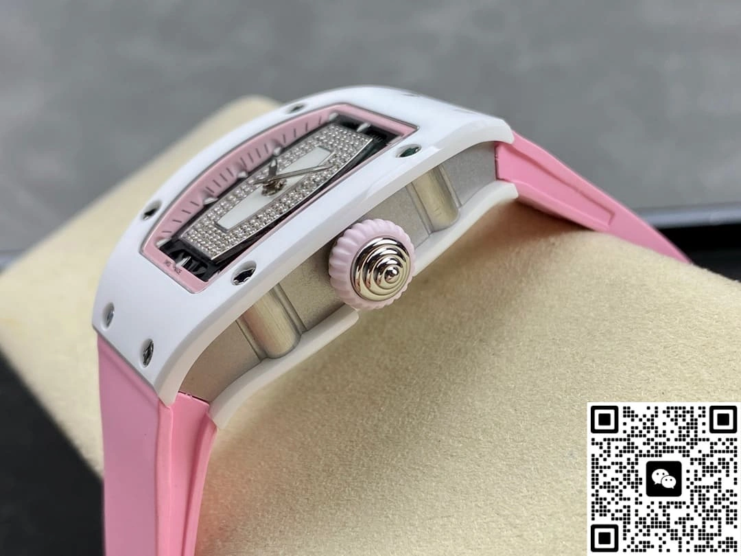 BBA Factory Richard Mille RM07-01 Pink strap 1:1 Best Edition Replica Watch