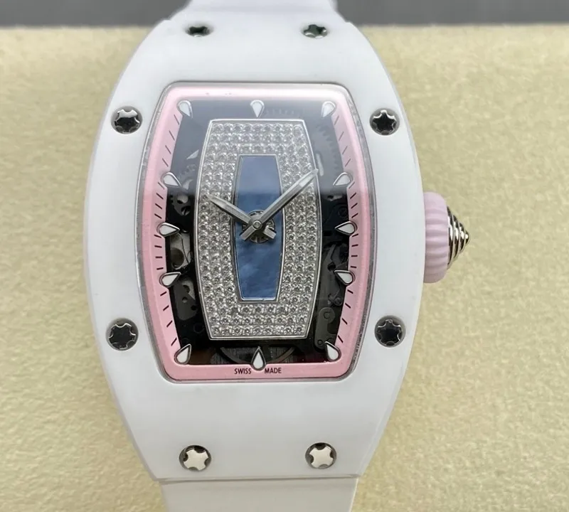 BBA Factory Richard Mille RM07-01 White ceramic 1:1 Best Edition Replica Watch