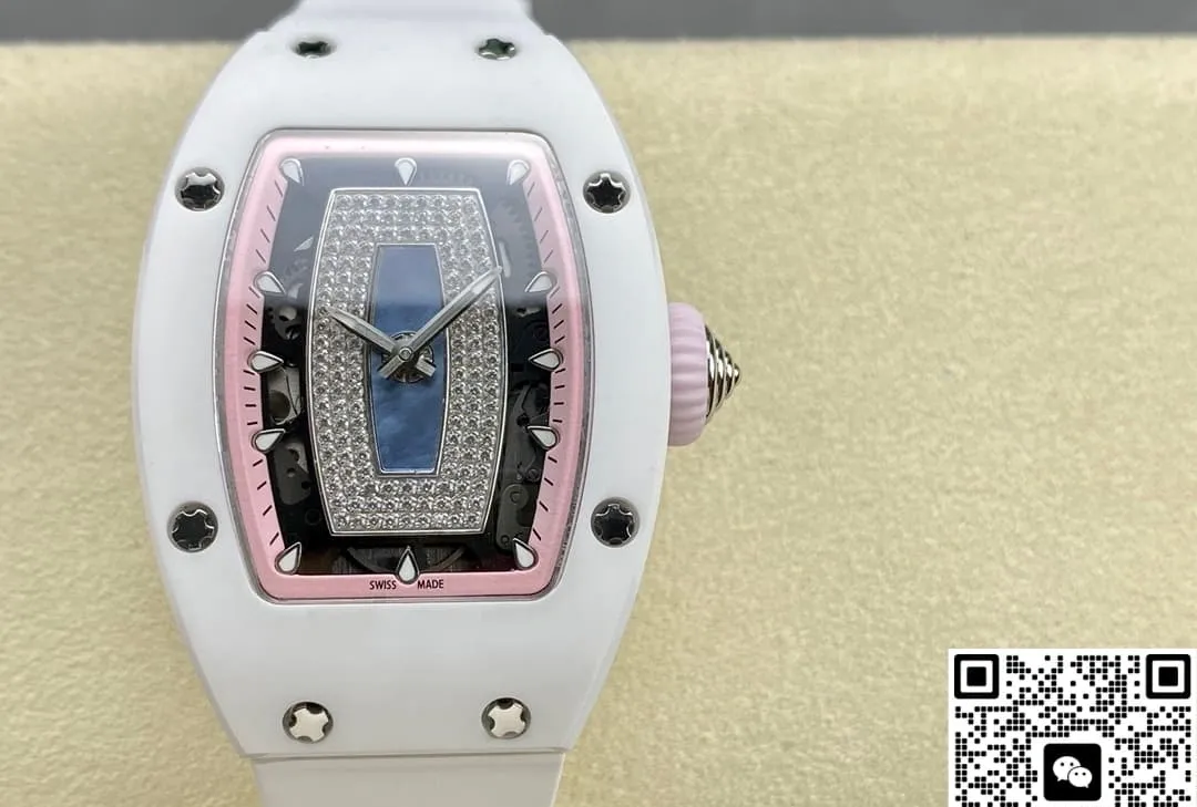 BBA Factory Richard Mille RM07-01 White ceramic 1:1 Best Edition Replica Watch
