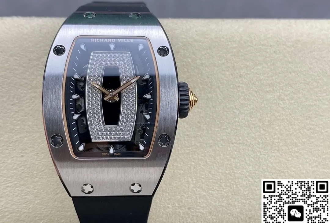 BBA Factory Richard Mille RM07-01 black strap 1:1 Best Edition Replica Watch