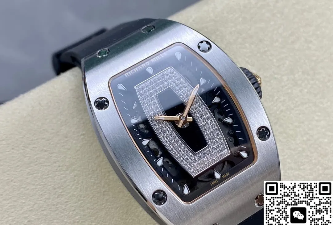 BBA Factory Richard Mille RM07-01 black strap 1:1 Best Edition Replica Watch