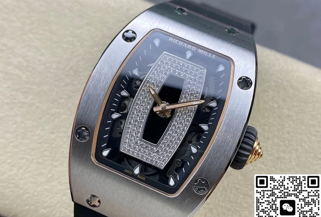 BBA Factory Richard Mille RM07-01 black strap 1:1 Best Edition Replica Watch