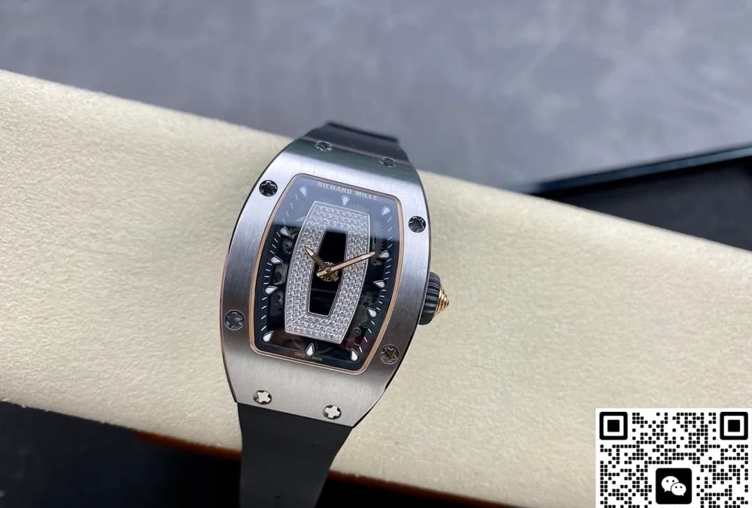 BBA Factory Richard Mille RM07-01 black strap 1:1 Best Edition Replica Watch
