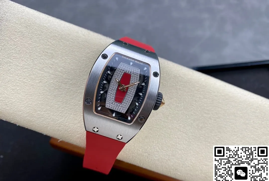 BBA Factory Richard Mille RM07-01 red strap 1:1 Best Edition Replica Watch