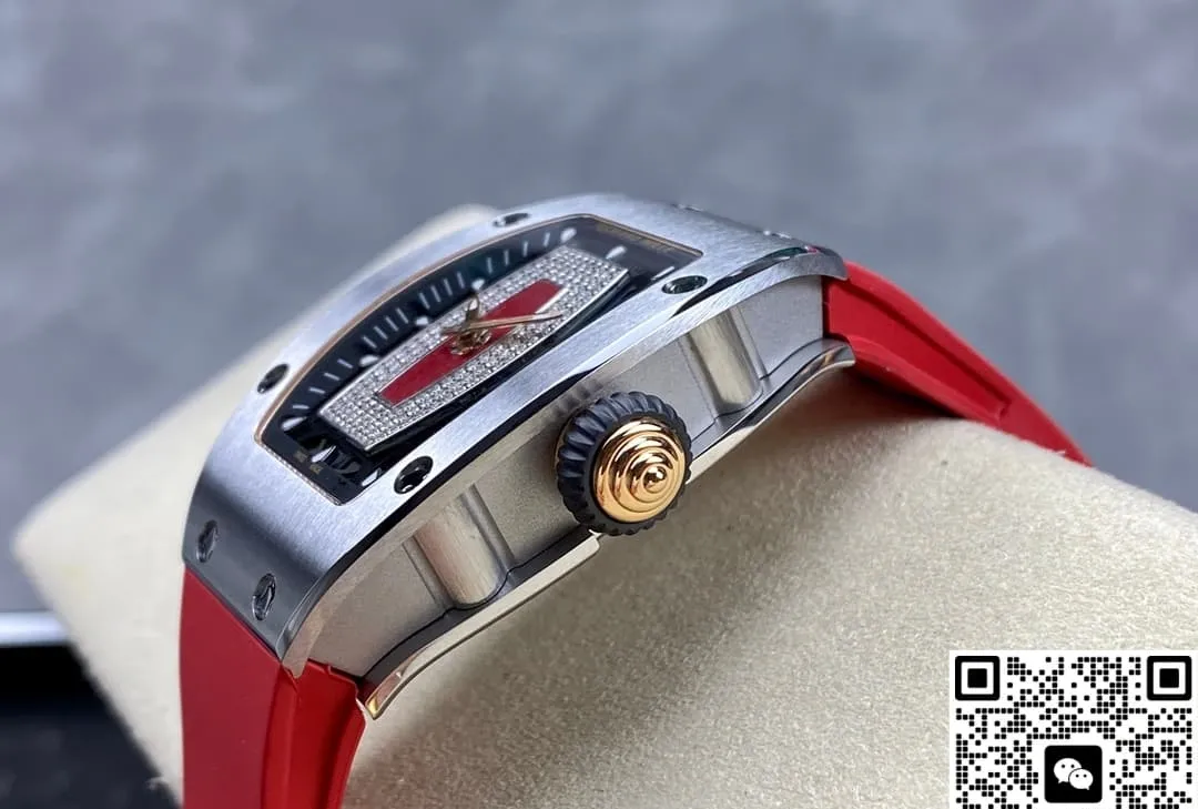 BBA Factory Richard Mille RM07-01 red strap 1:1 Best Edition Replica Watch