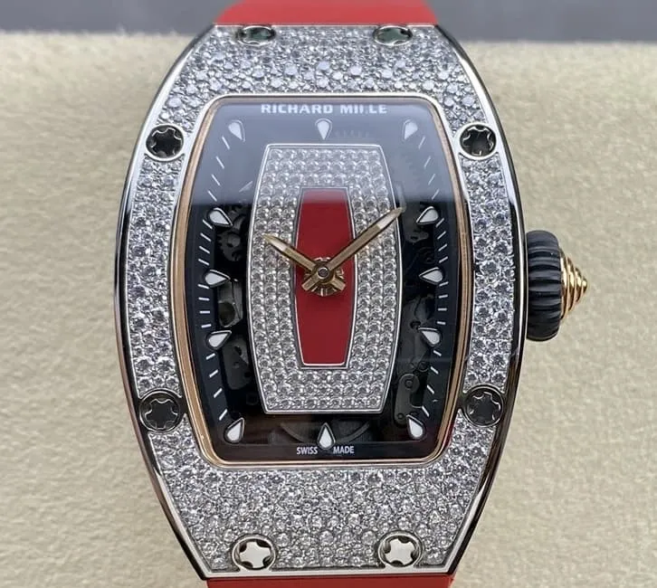BBA Factory Richard Mille Women’s RM 07-01 Red 1:1 Best Edition Replica Watch