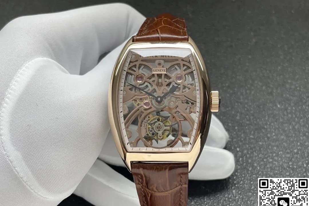 ABF Factory Franck Muller Tourbillon 8889 Rose Gold 1:1 Best Edition Replica Watch
