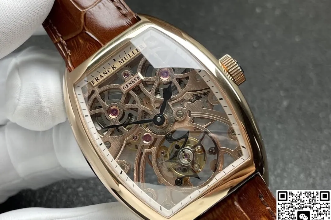 ABF Factory Franck Muller Tourbillon 8889 Rose Gold 1:1 Best Edition Replica Watch