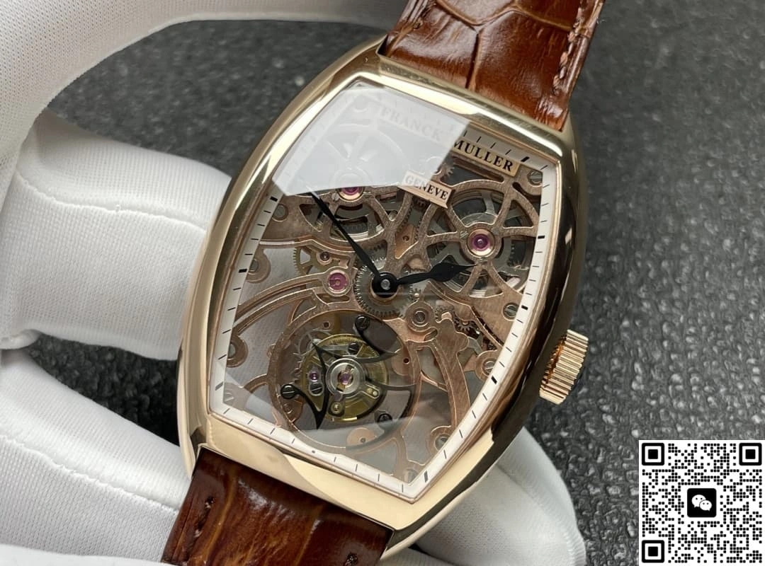 ABF Factory Franck Muller Tourbillon 8889 Rose Gold 1:1 Best Edition Replica Watch