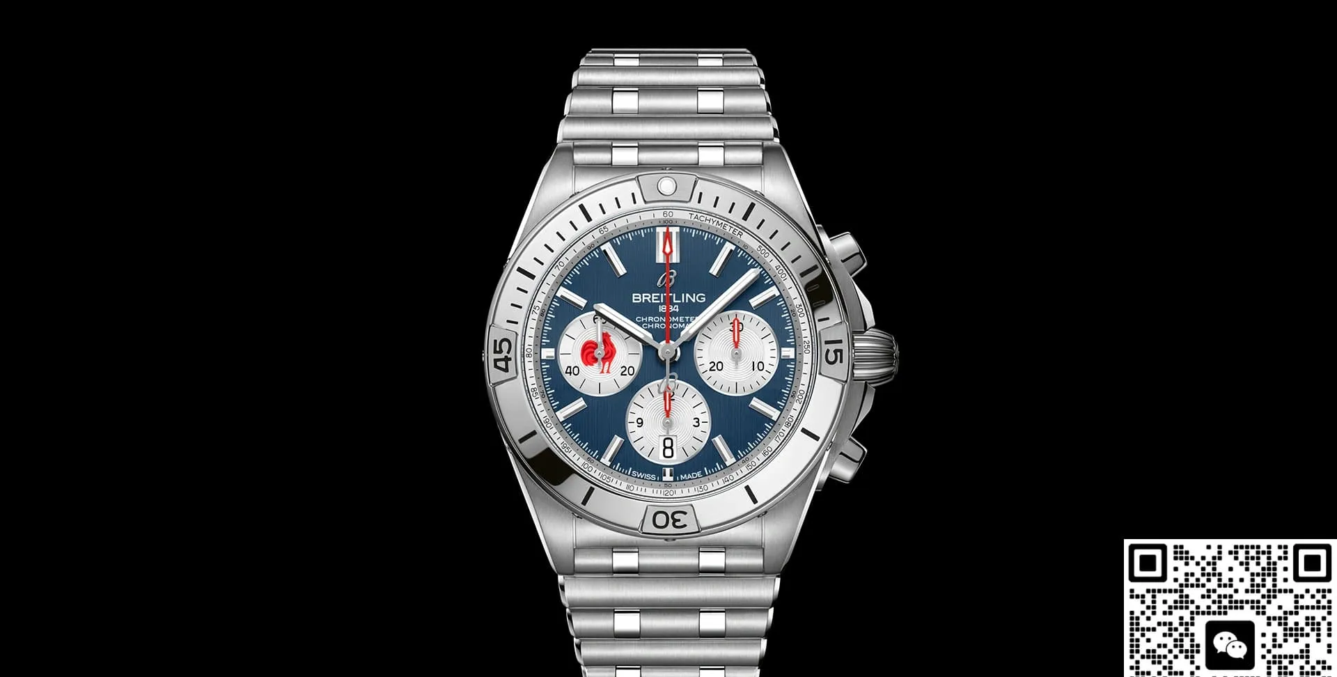 BLS Factory Breitling AB0134A81C1A1 France 1:1 Best Edition Replica Watch
