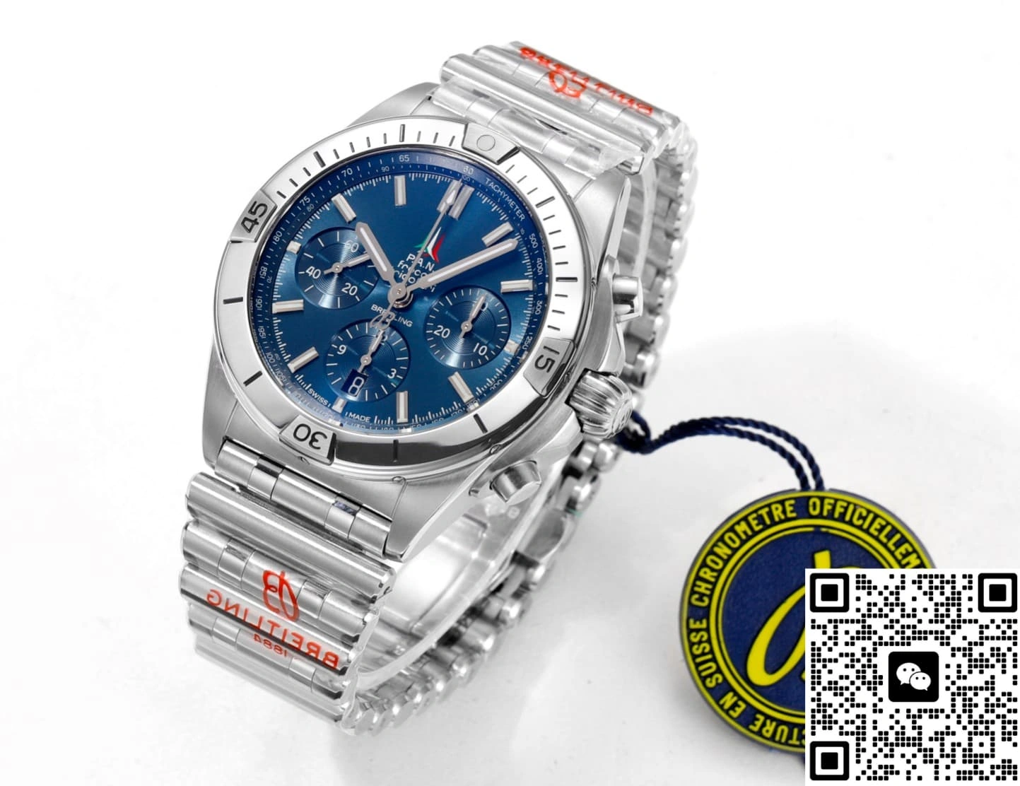 BLS Factory Breitling Chronomat AB01344A1C1A1 1:1 Best Edition Replica Watch