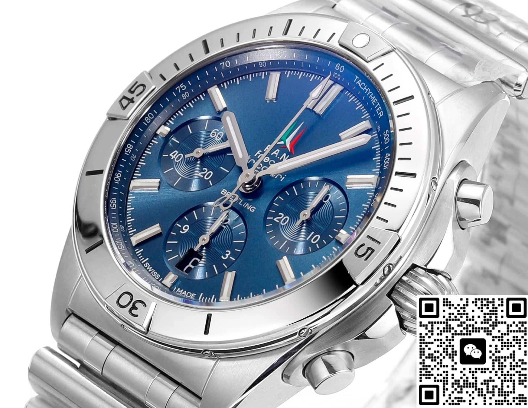 BLS Factory Breitling Chronomat AB01344A1C1A1 1:1 Best Edition Replica Watch