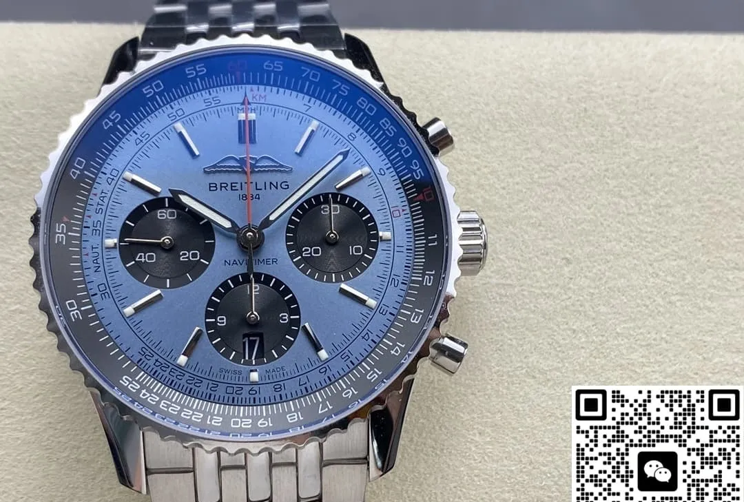 BLS Factory Breitling Navitimer 1 AB0138241C1A1 1:1 Best Edition Replica Watch