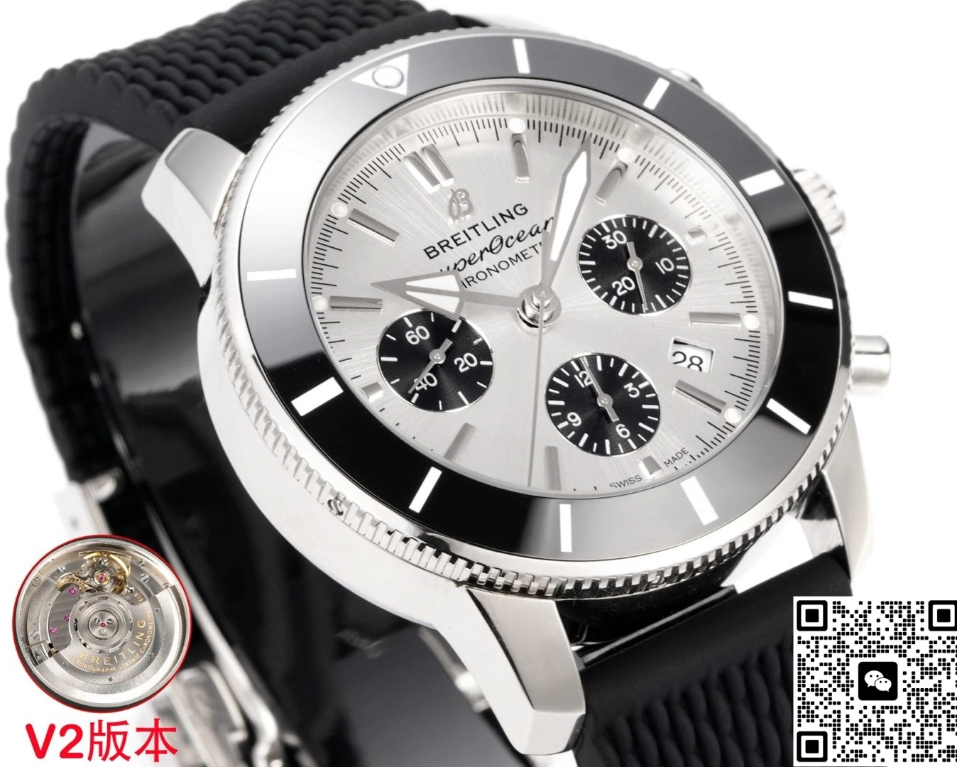 BLS Factory V2 Breitling AB0162121G1S1 1:1 Best Edition Replica Watch
