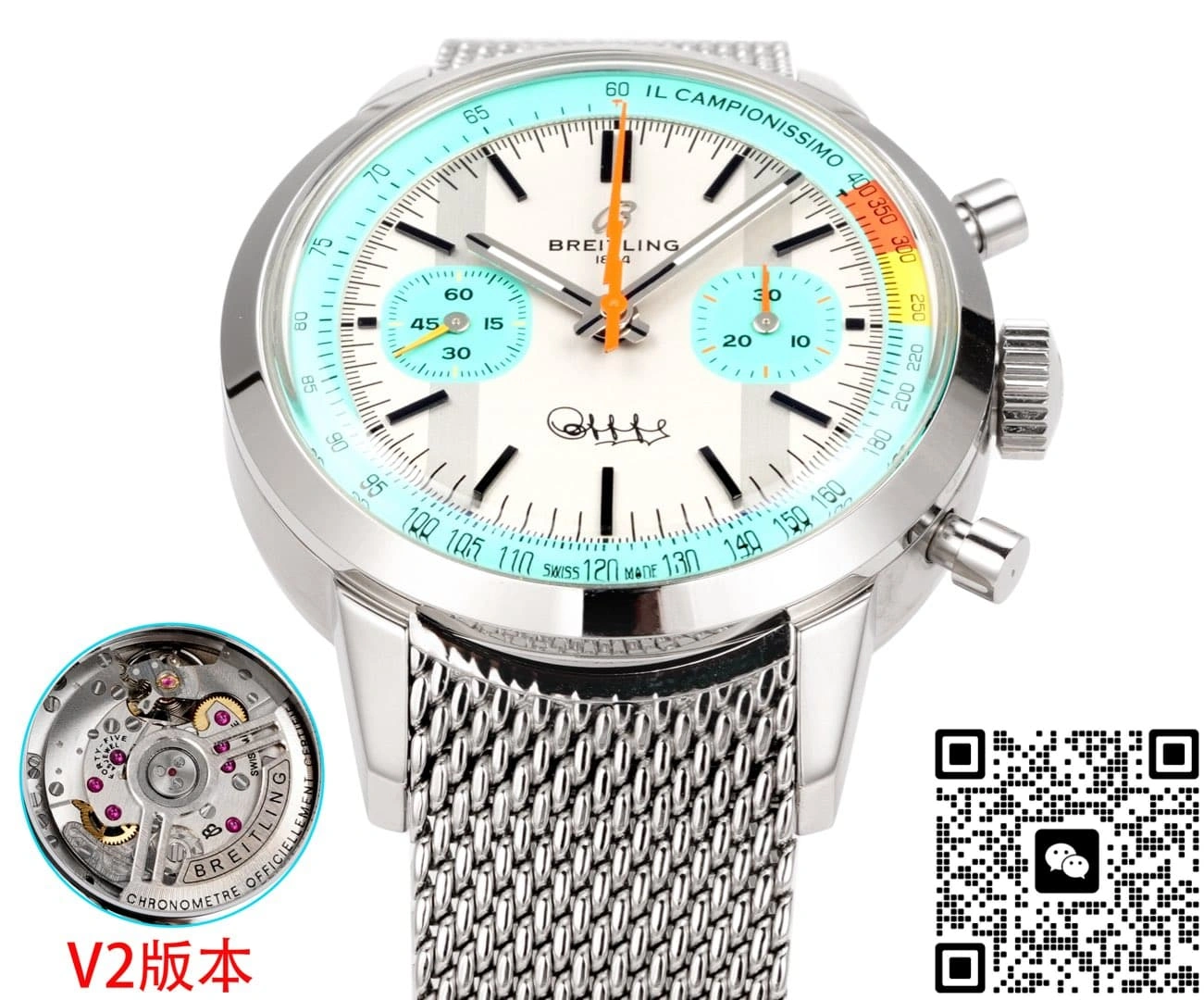 BLS Factory V2 Breitling TOP TIME AB01768A1A1A1 1:1 Best Edition Replica Watch