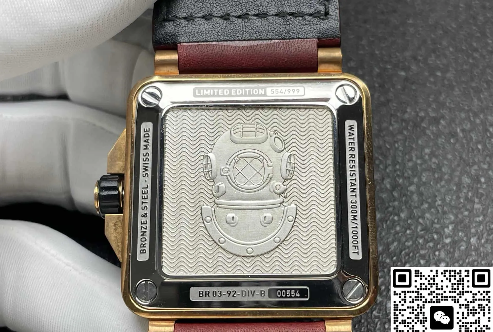 BR Factory Bell & Ross BR0392-D-R-BR-SCA 1:1 Best Edition Replica Watch