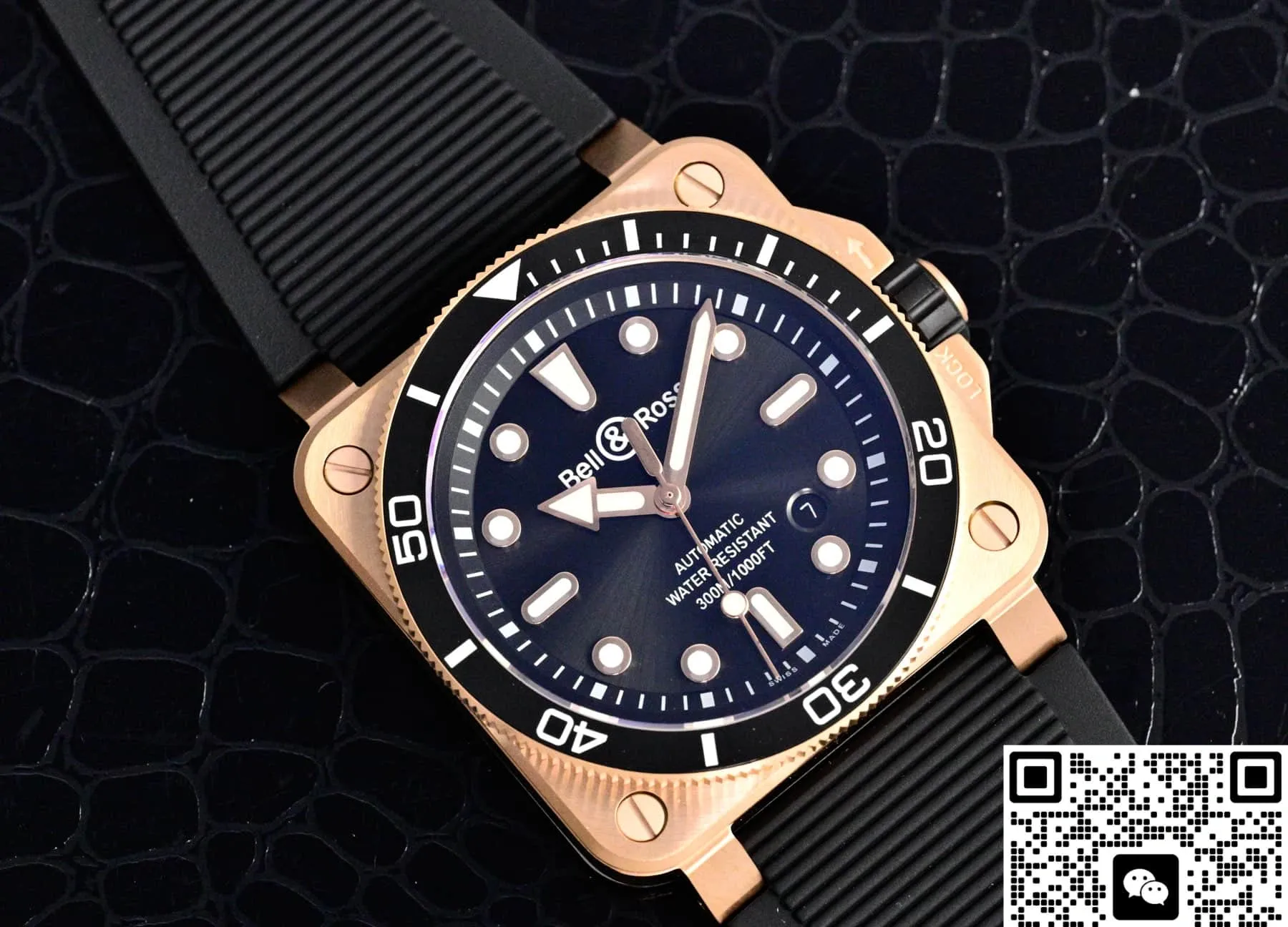 BR Factory Bell & Ross BR03A-D-BL-BR-SRB 1:1 Best Edition Replica Watch