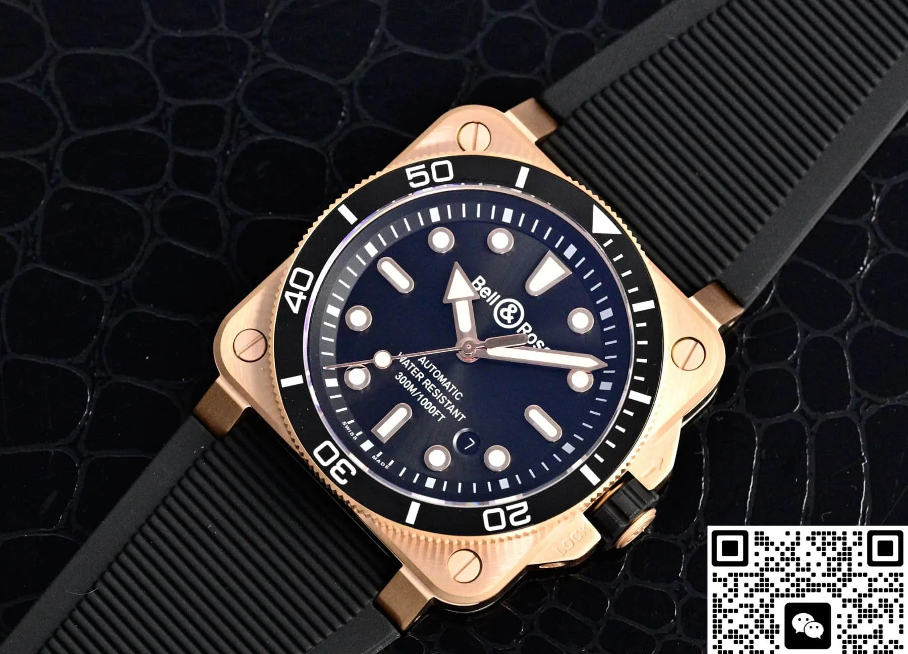 BR Factory Bell & Ross BR03A-D-BL-BR-SRB 1:1 Best Edition Replica Watch
