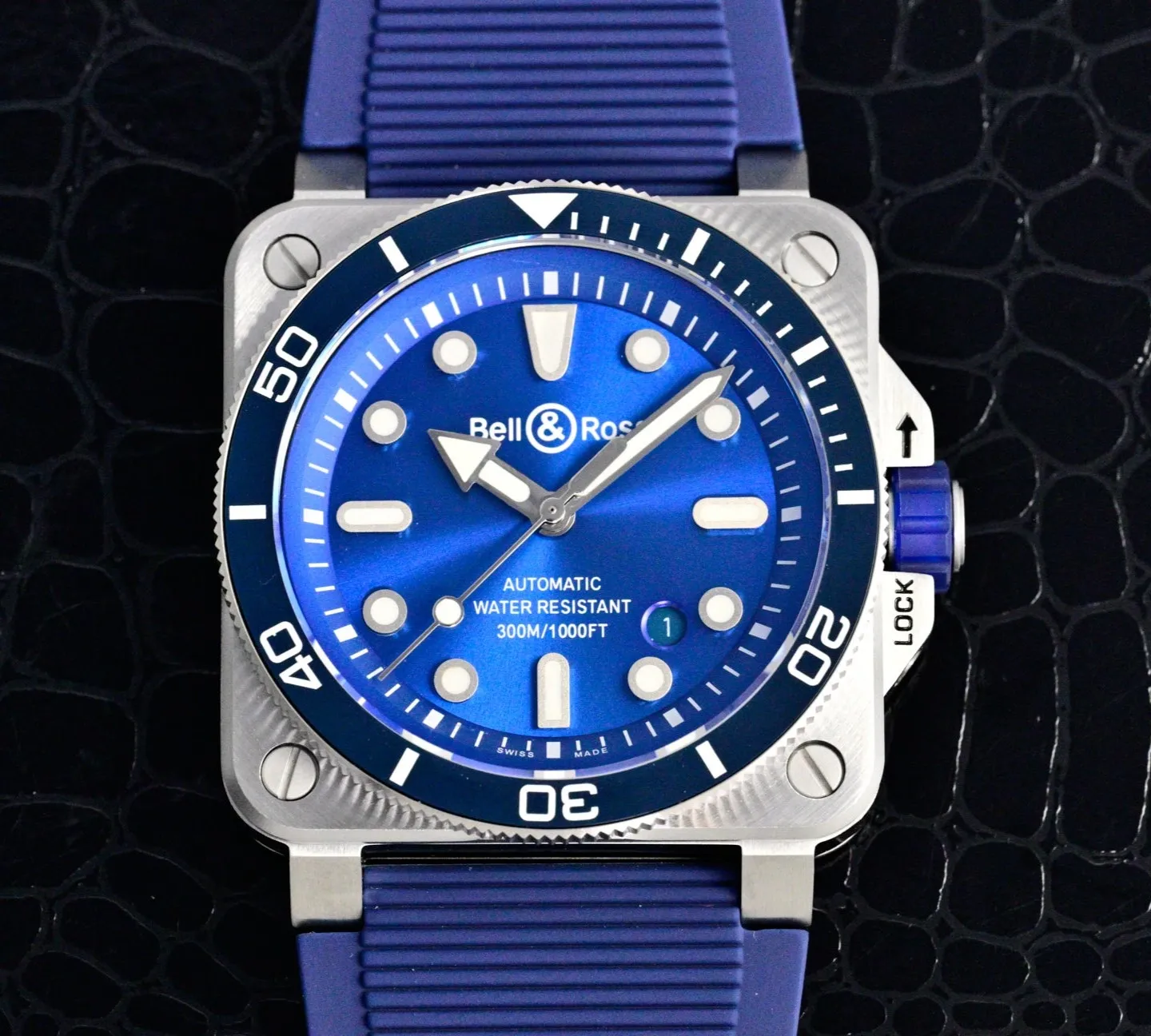BR Factory Bell & Ross BR03A-D-BLU-ST-SRB 1:1 Best Edition Replica Watch