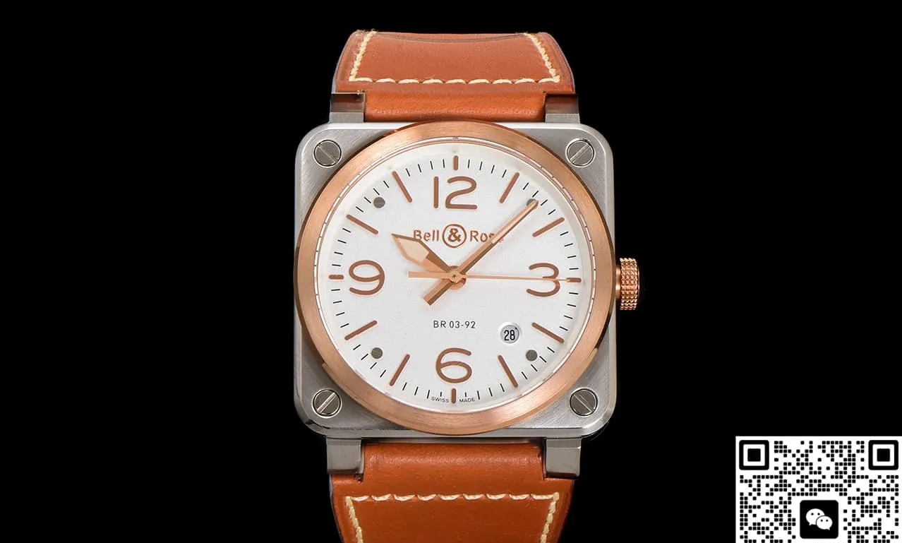 BR Factory Bell & Ross BR03A-WH-STPG-SCA 1:1 Best Edition Replica Watch