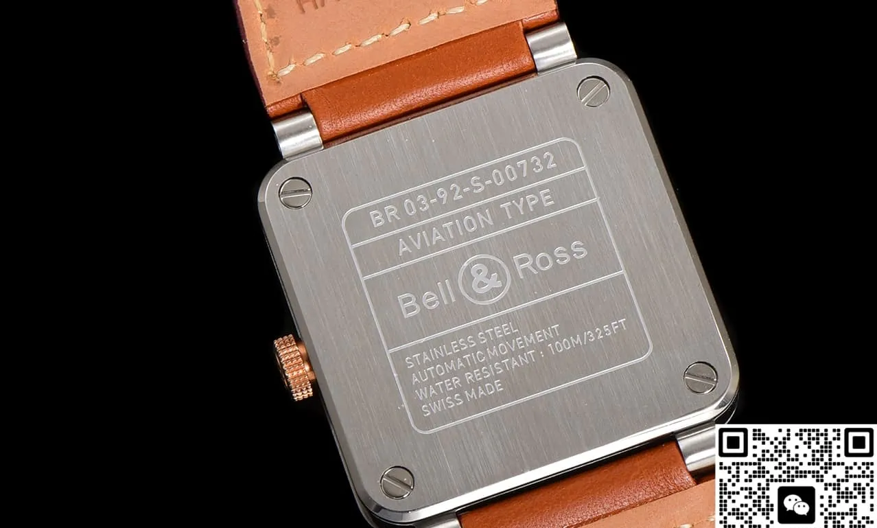 BR Factory Bell & Ross BR03A-WH-STPG-SCA 1:1 Best Edition Replica Watch