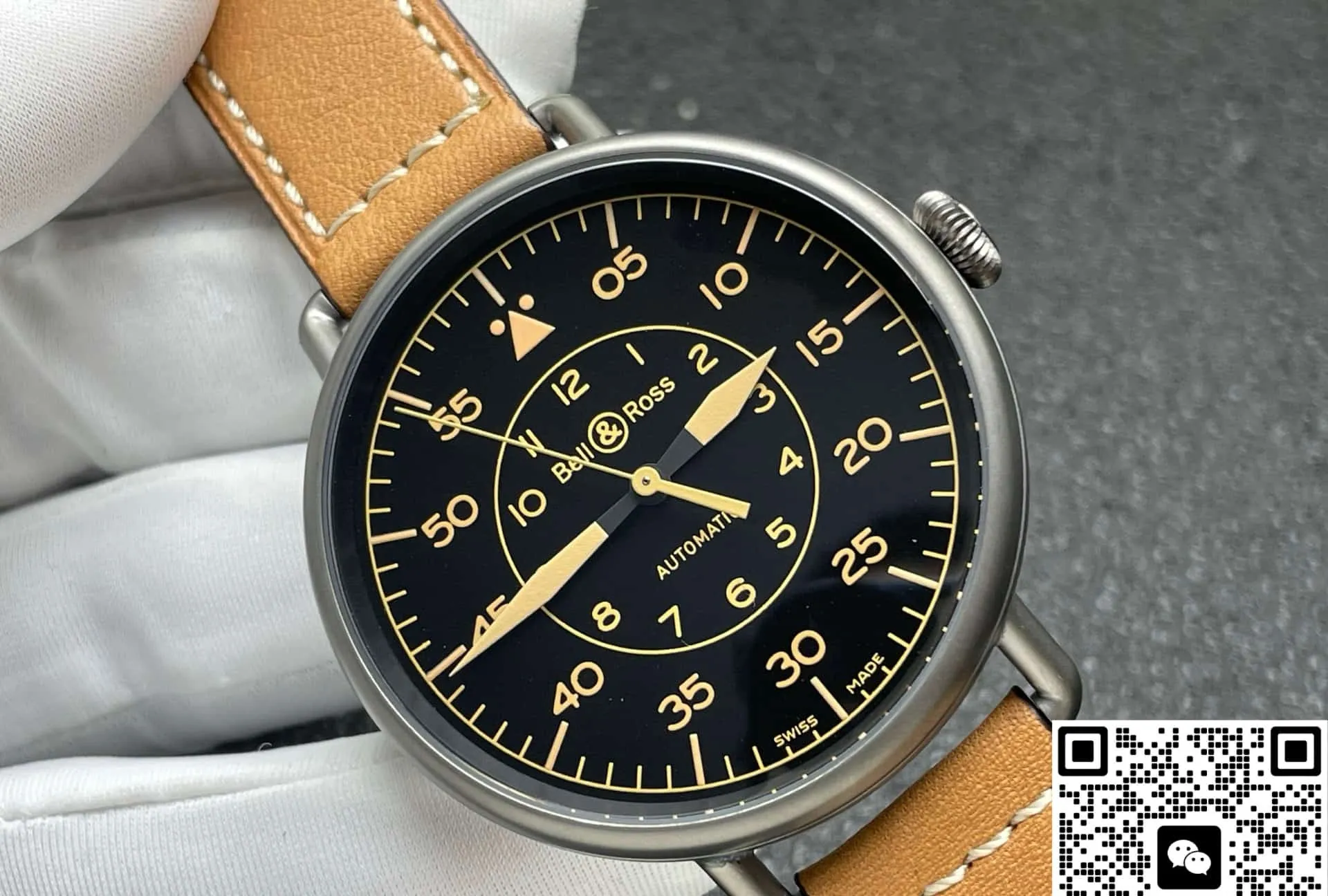 BR Factory Bell & Ross BRWW192-HER-SCA 1:1 Best Edition Replica Watch