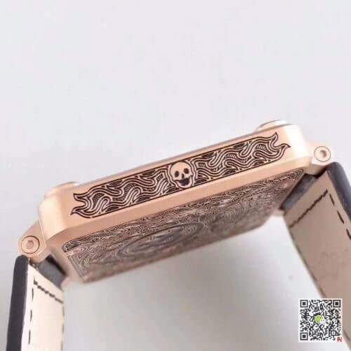Bell & Ross BR 01 1:1 Best Edition Replica Watch Swiss ETA9015 Rose Gold
