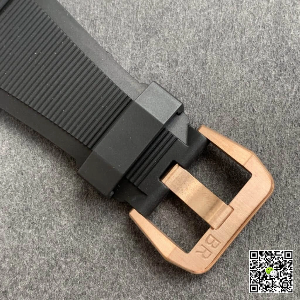 Bell & Ross BR03-92 1:1 Best Edition Replica Watch Rubber Strap