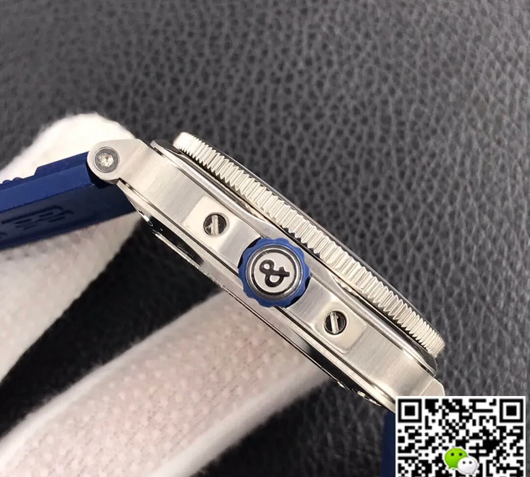 Bell & Ross BR0392-D-BU-ST SRB 1:1 Best Edition Replica Watch Blue Strap