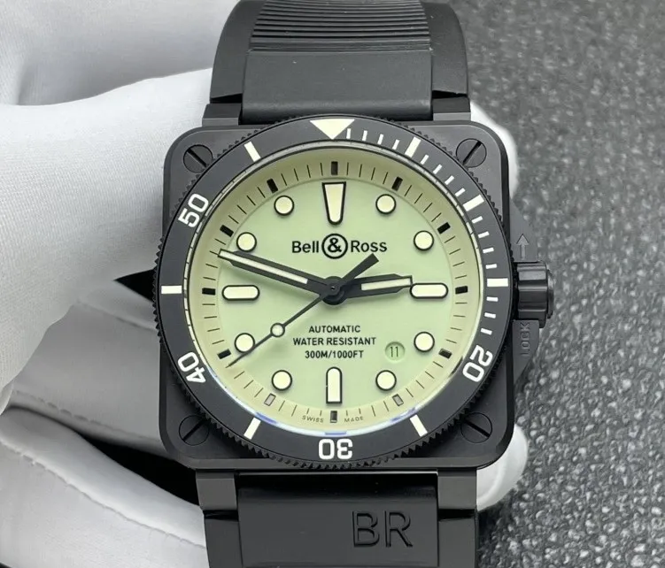 Bell & Ross BR0392-D-KA-CE-SRB 1:1 Best Replica Watch Ceramic