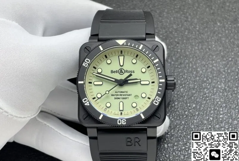 Bell & Ross BR0392-D-KA-CE-SRB 1:1 Best Replica Watch Ceramic