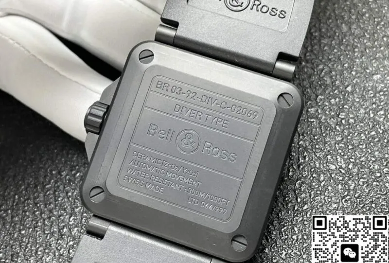 Bell & Ross BR0392-D-KA-CE-SRB 1:1 Best Replica Watch Ceramic