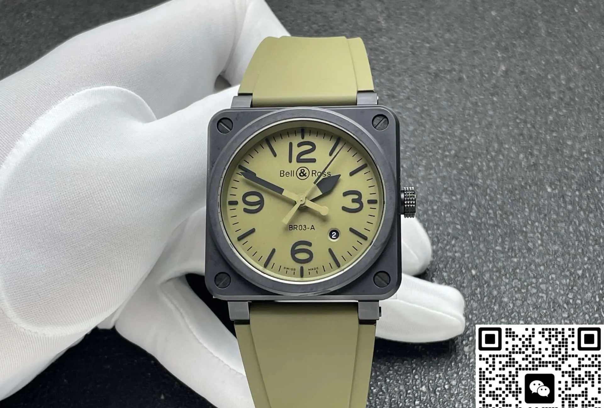 Bell & Ross BR03A-MIL-CE-SRB 1:1 Best Edition Replica Watch