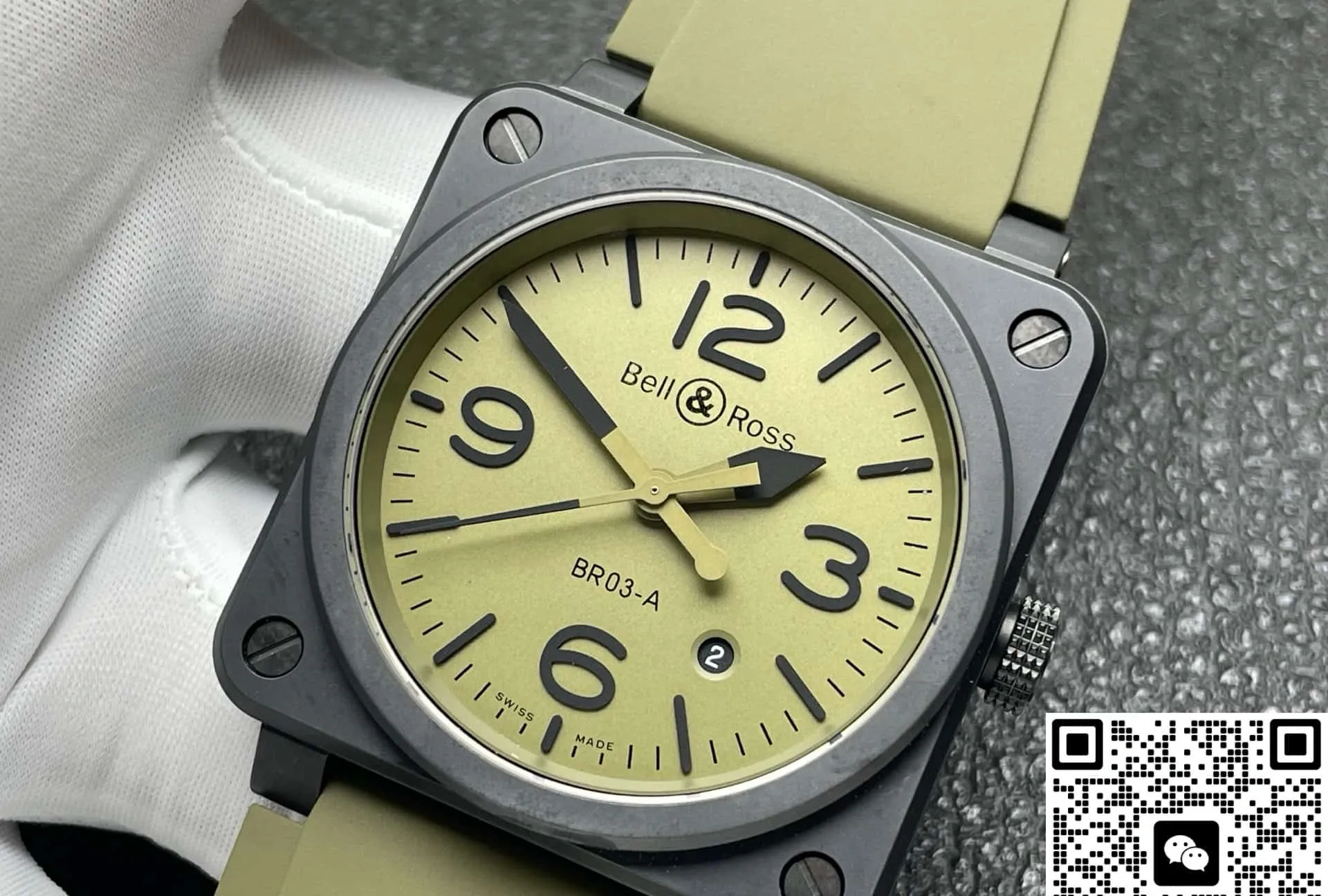 Bell & Ross BR03A-MIL-CE-SRB 1:1 Best Edition Replica Watch