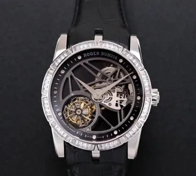 Roger Dubuis Excalibur RDDBEX0393 JB Factory 1:1 Best Edition Replica Watch Hollow Tourbillon V3 Diamond Swiss RD505SQ Tourbillon