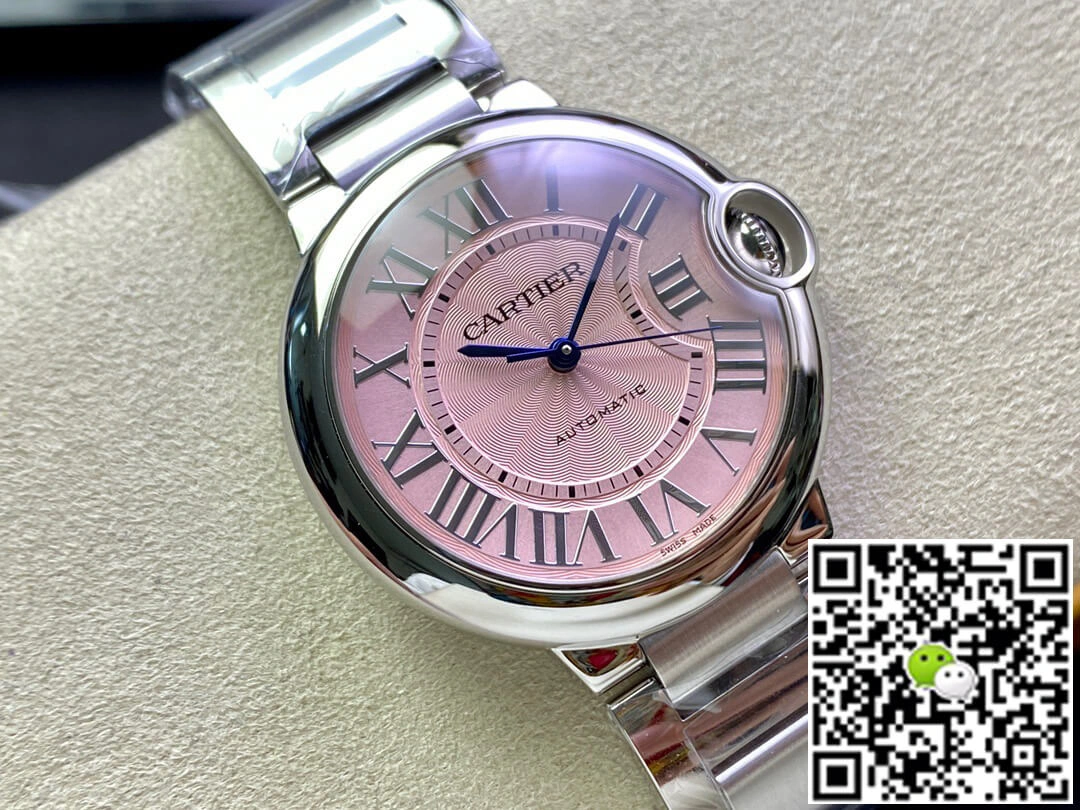 Ballon Bleu De Cartier 36MM WSBB0007 3K Factory 1:1 Best Edition Replica Watch Pink Dial