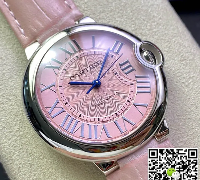 Ballon Bleu De Cartier 36MM WSBB0007 3K Factory 1:1 Best Edition Replica Watch Pink Dial