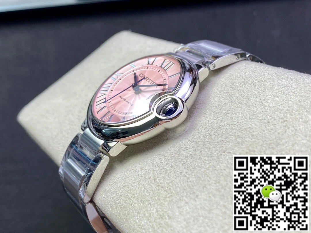 Ballon Bleu De Cartier 36MM WSBB0007 3K Factory 1:1 Best Edition Replica Watch Pink Dial