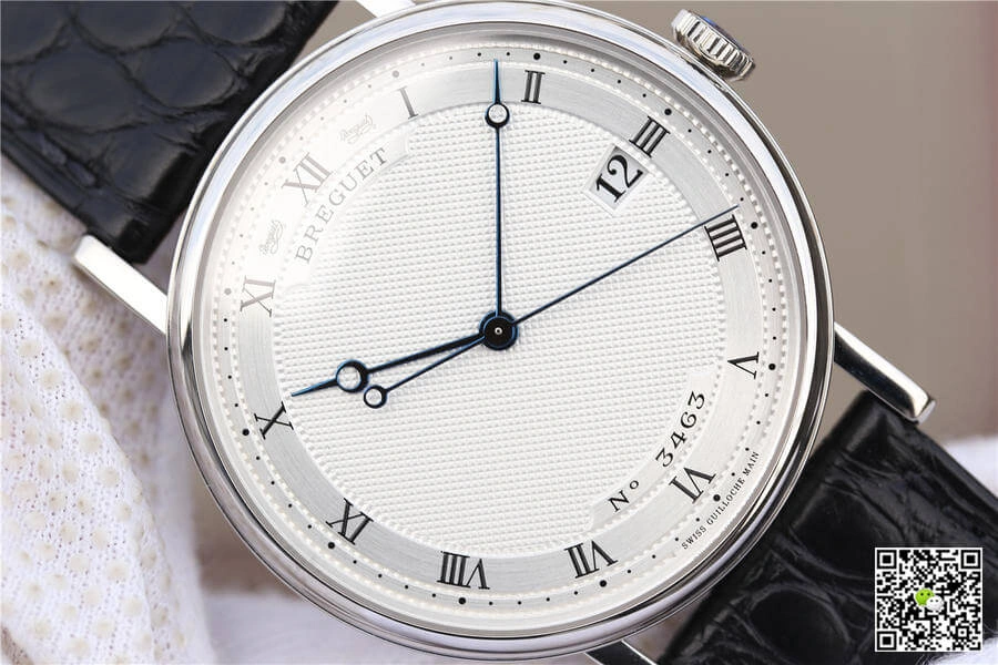 Breguet Classique 5177 MKS Factory 1:1 Best Edition Replica Watch Black Strap