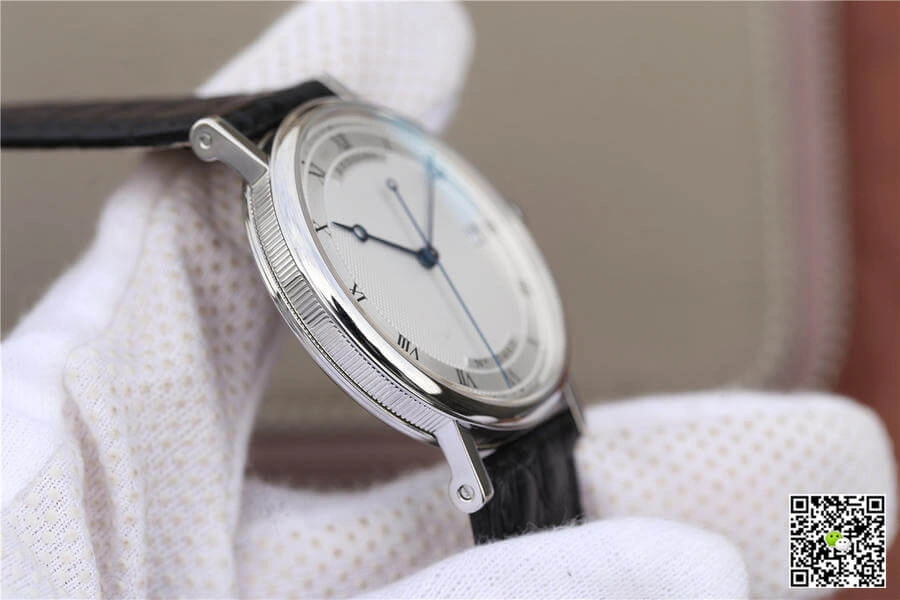 Breguet Classique 5177 MKS Factory 1:1 Best Edition Replica Watch Black Strap