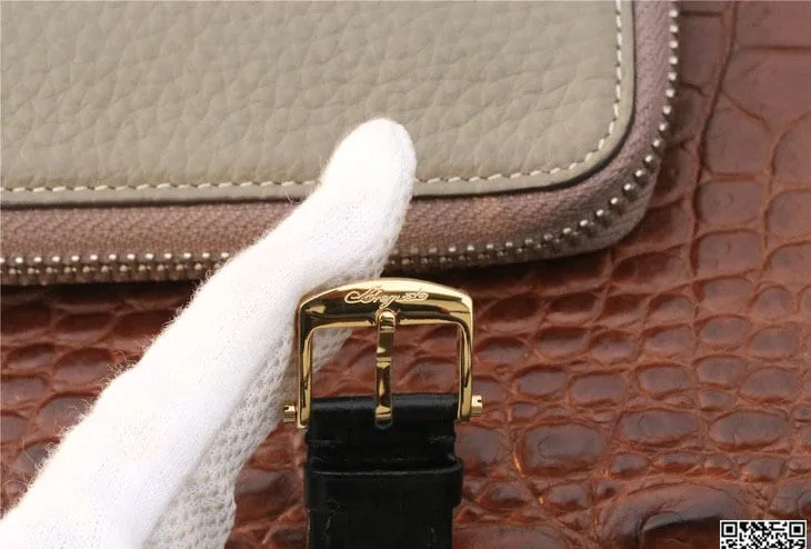 Breguet Classique Moonphase 4396 1:1 Best Edition Replica Watch Gold Bezel