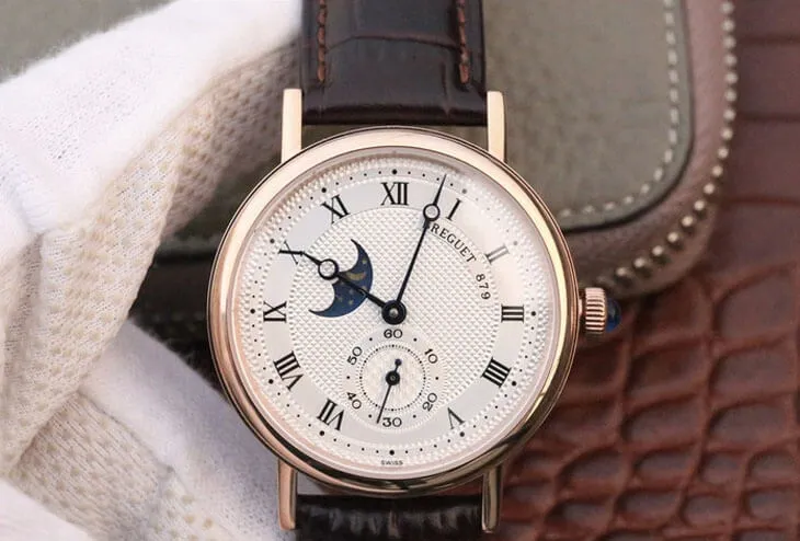 Breguet Classique Moonphase 4396 1:1 Best Edition Replica Watch White Dial