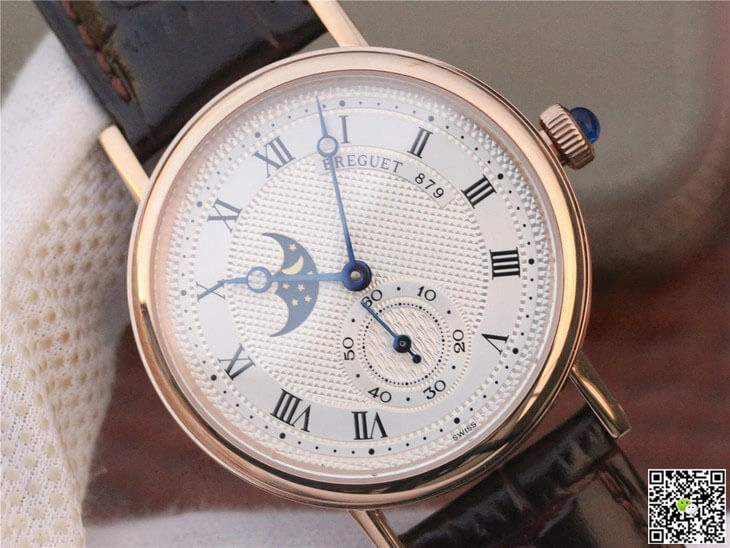 Breguet Classique Moonphase 4396 1:1 Best Edition Replica Watch White Dial