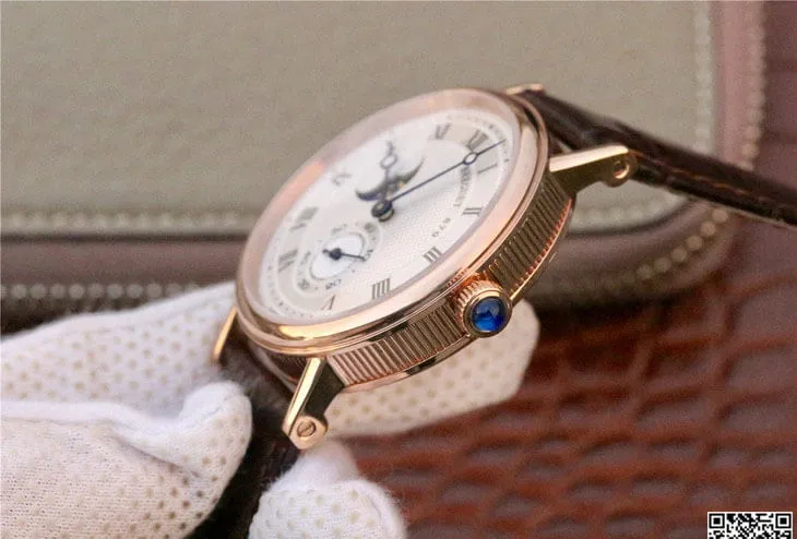 Breguet Classique Moonphase 4396 1:1 Best Edition Replica Watch White Dial