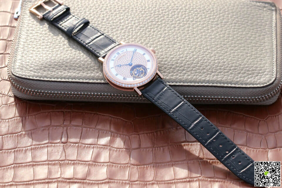 Breguet Classique Tourbillon 1:1 Best Edition Replica Watch Diamond Dial