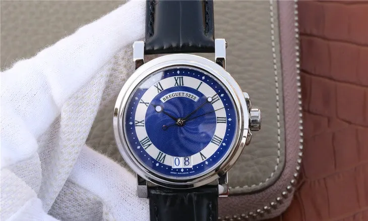Breguet Marine 5817 1:1 Best Edition Replica Watch Stainless Steel Bezel